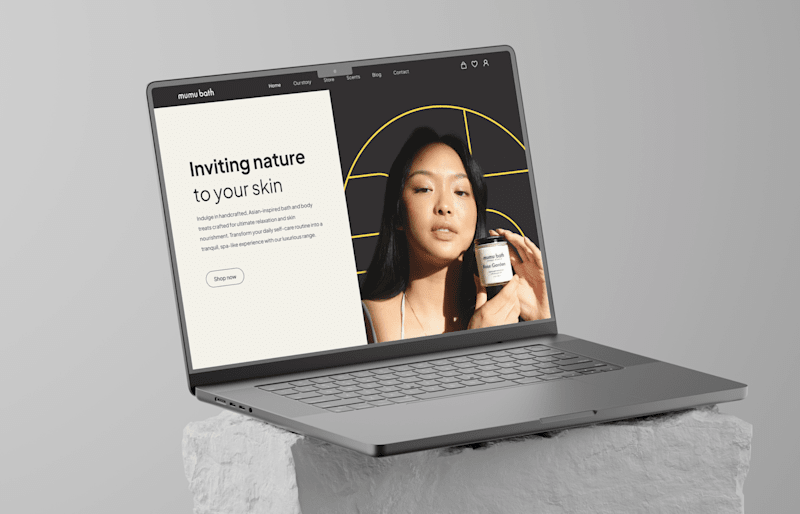 Cover image for Mumu bath Web Design