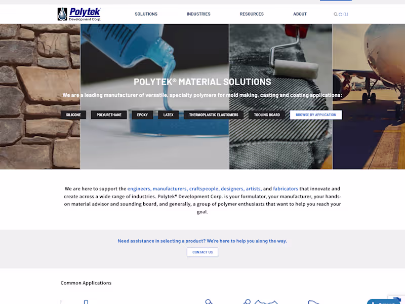 Cover image for Case Study for Polytek