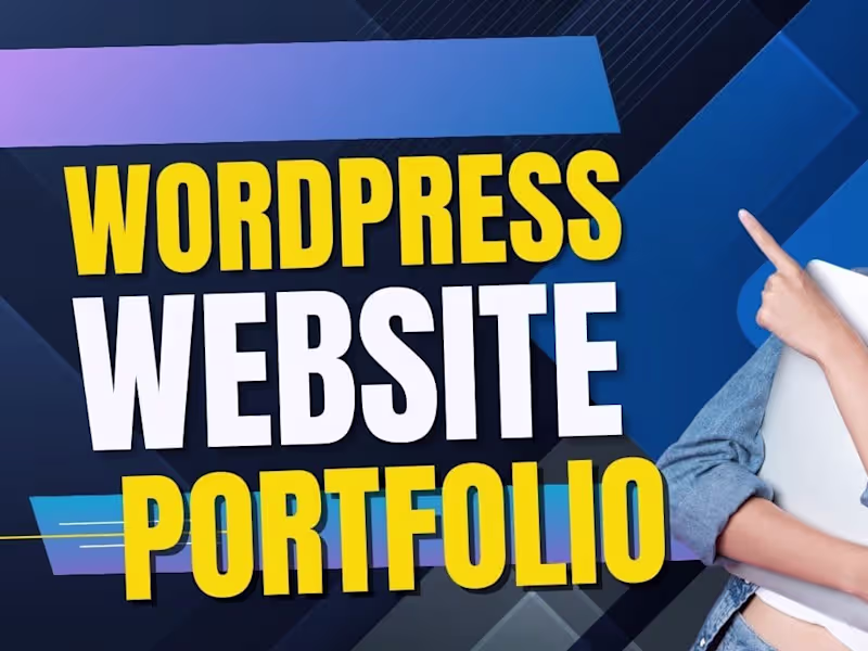 Cover image for Impressive WordPress Website Portfolio