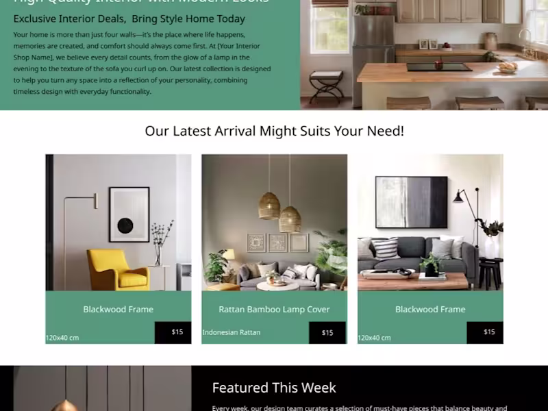 Cover image for Responsive HTML Email Template