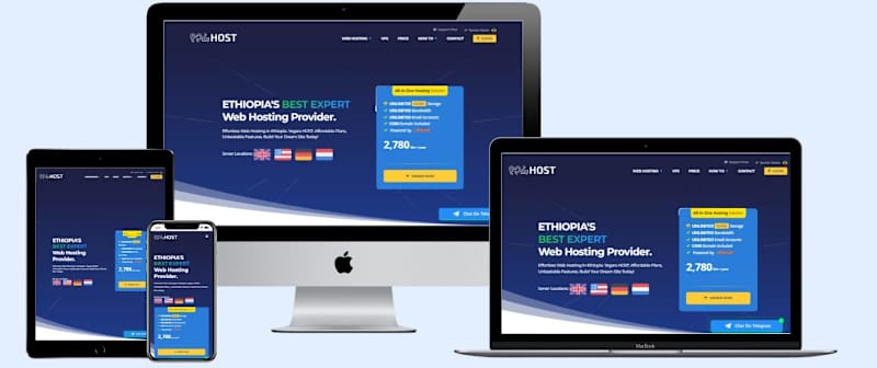 Cover image for Frontend Revamp for YegaraHost | A Web Hosting Provider
