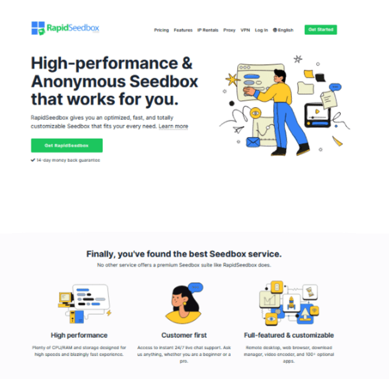 Cover image for SaaS Web & Software: Writing and Localizing for RapidSeedbox