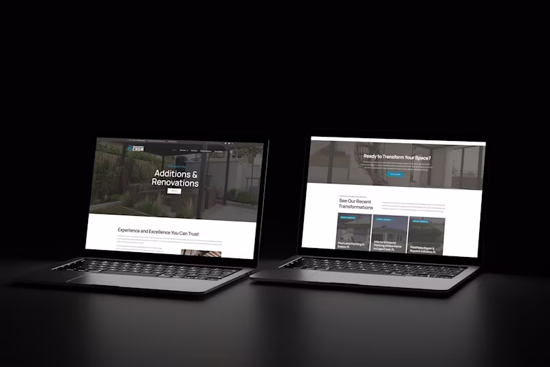 Cover image for Renovation Crew FL – Website Revamp
