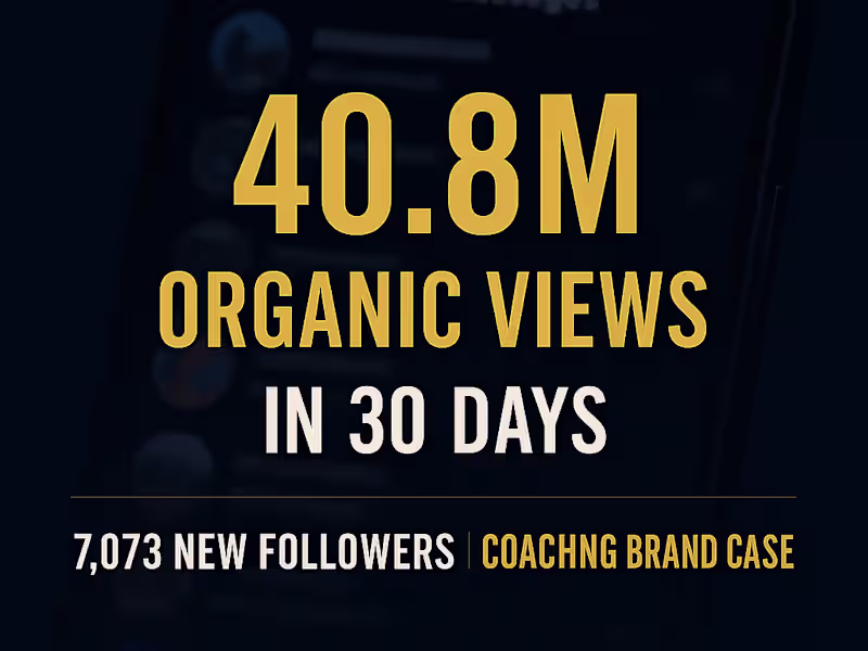 Cover image for 40.8M Organic Views | 7,073 new Followers in 30 Days (June 2025)