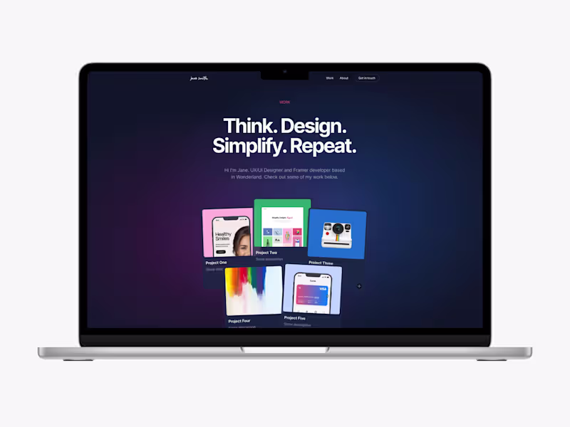 Cover image for Cardy - Framer Template