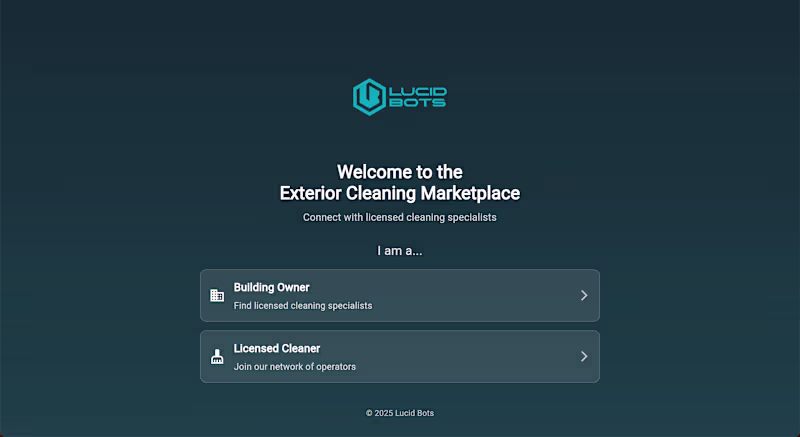 Cover image for Full-Stack Mobile Application for Cleaning Services
