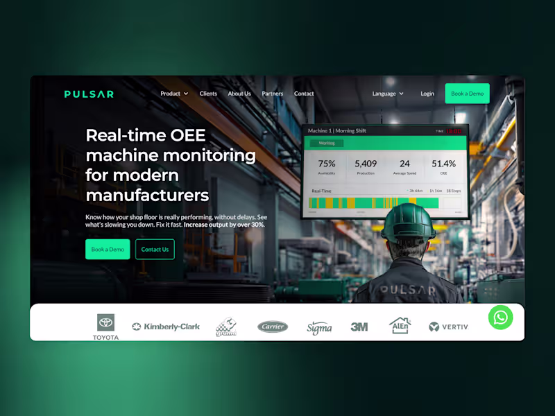 Cover image for Pulsar Website Rebuild and Optimization