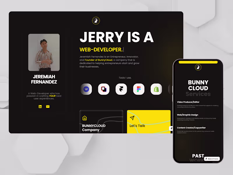 Cover image for Personal & Company Portfolio