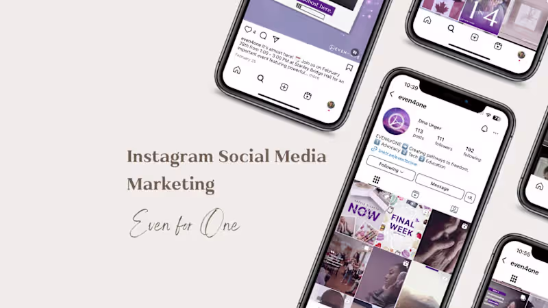 Cover image for Social Media and Content Creation for a Nonprofit on IG