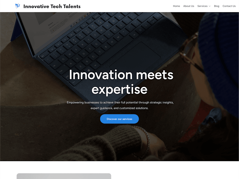 Cover image for Innovative Tech Talents
