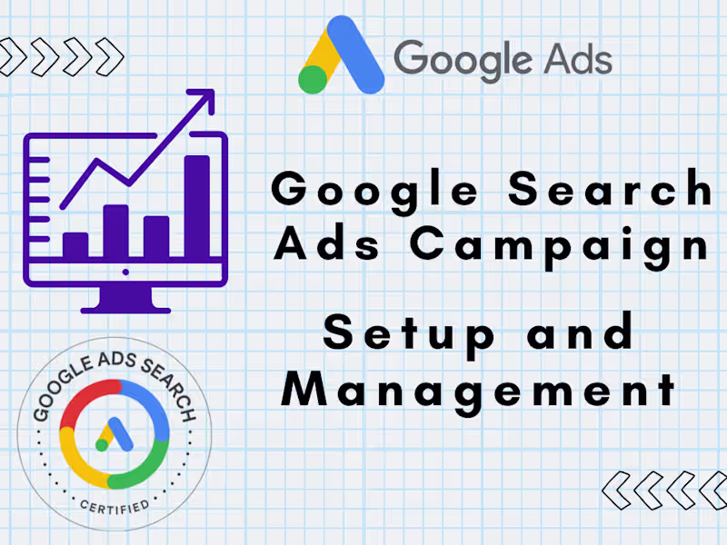 Cover image for Google Search Ads Setup and Management