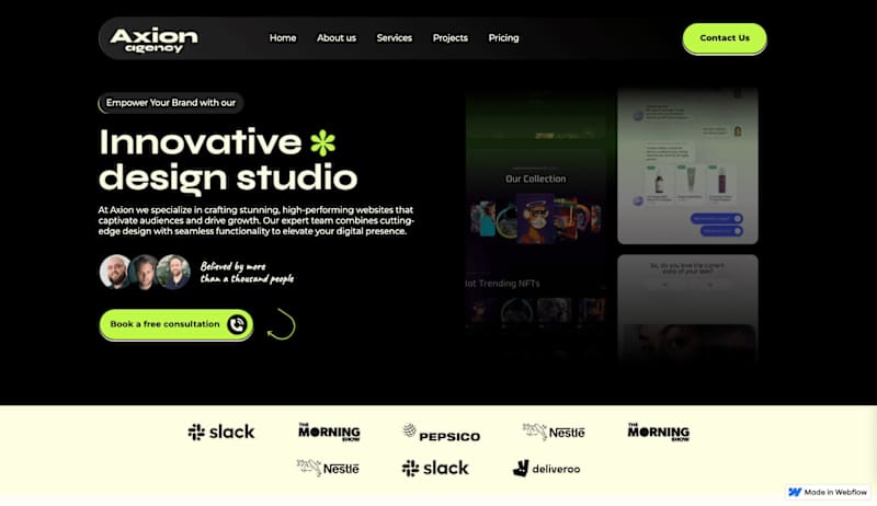 Cover image for Full Webflow Website Development (up to 10 pages)