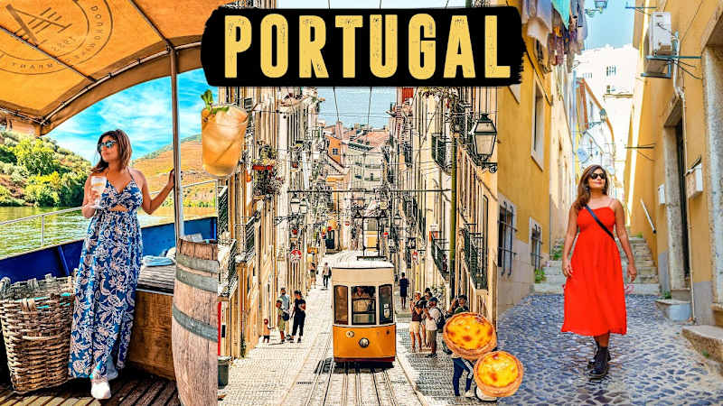 Cover image for PORTUGAL TRAVEL VLOG | Exploring Porto & Lisbon 🇵🇹 - YouTube