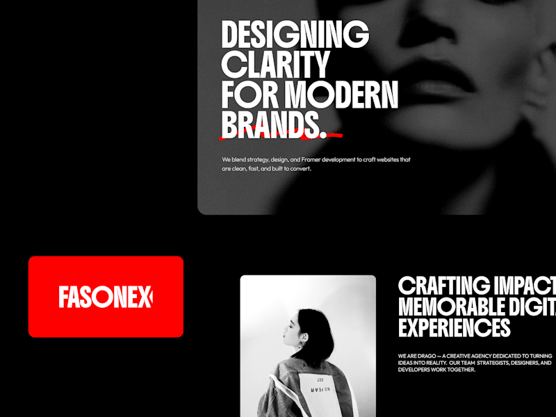 Cover image for Modern Agency Landing Page