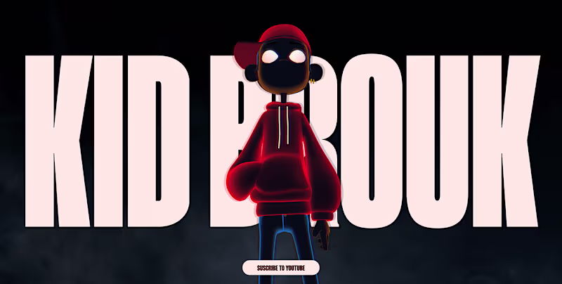 Cover image for Kid Brouk Artist Microsite Design