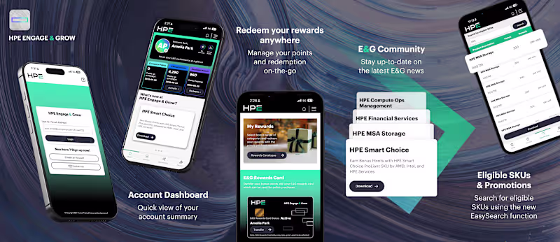 Cover image for HPE Engage & Grow Mobile App Launch Marketing