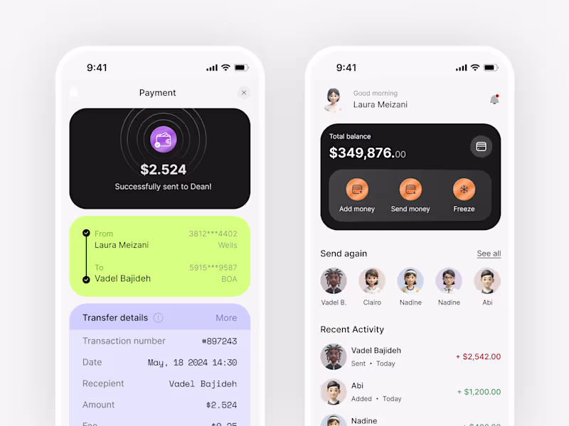Cover image for Payment & Balance Dashboard