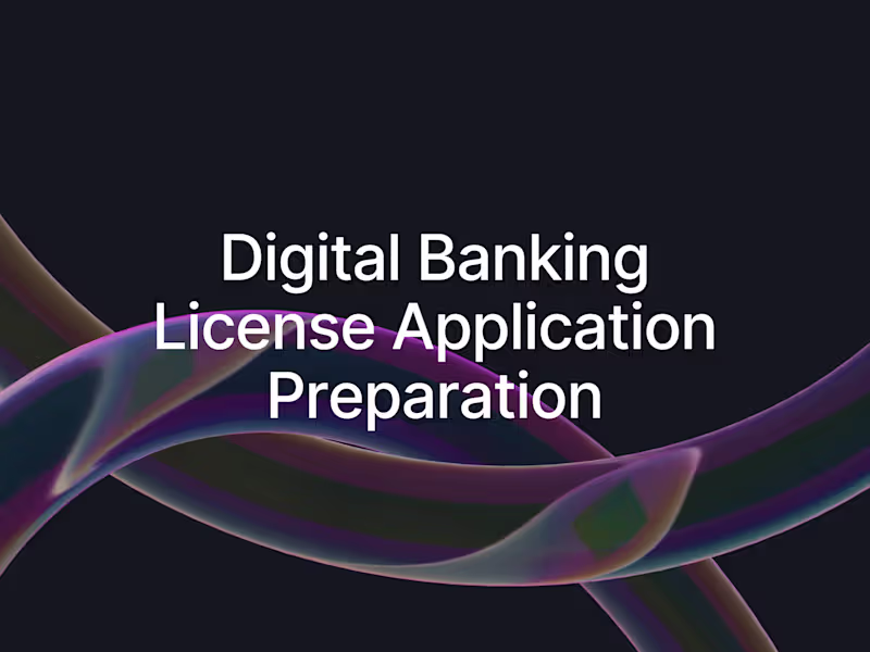 Cover image for Project: Consultancy for Digital Bank license applications