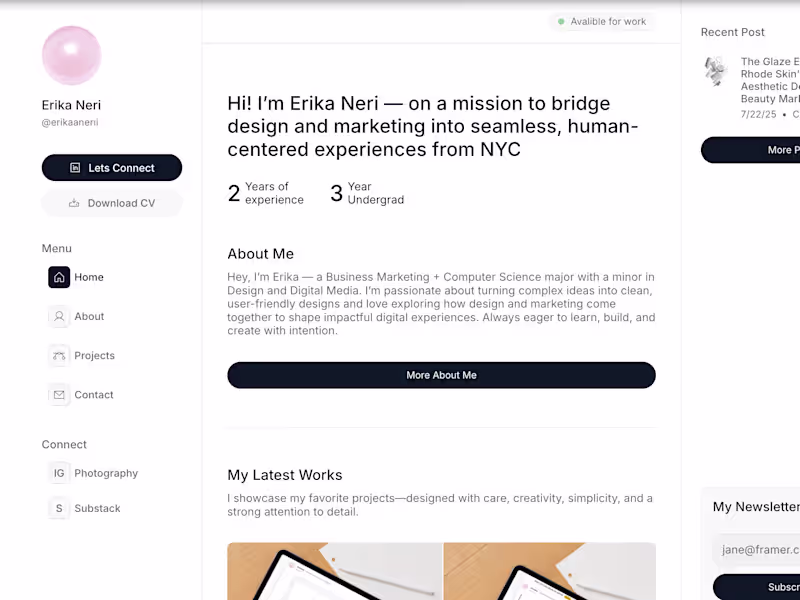Cover image for UX/UI Designer