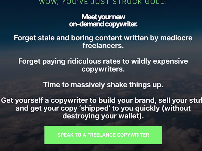 Cover image for Copyshipper - A Website that Gets Clients