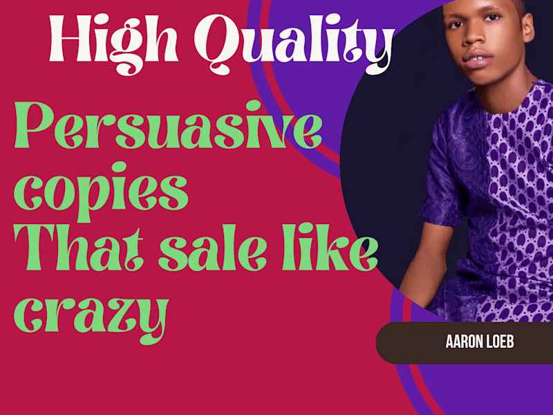 Cover image for Skyrocket your Sales with Persuasive Copywriting Content.