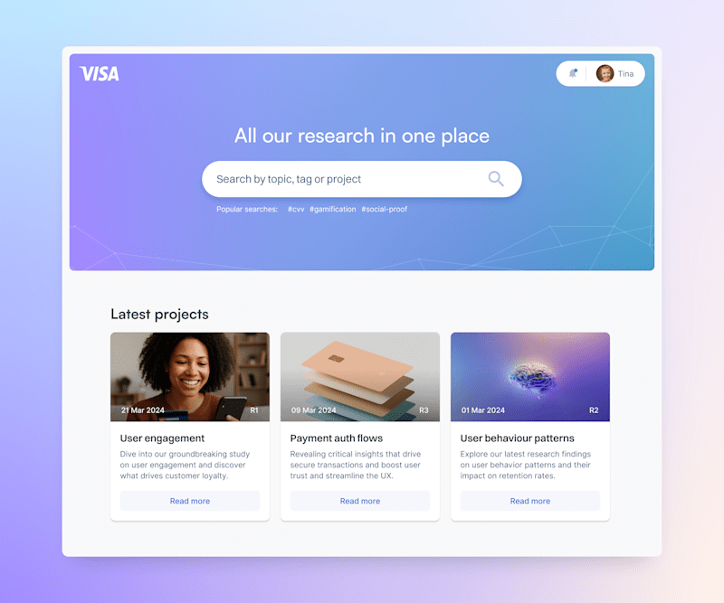 Cover image for Visa + Ipsos UX Research Format Revamp