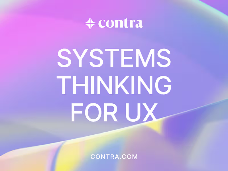 Cover image for UX Designer