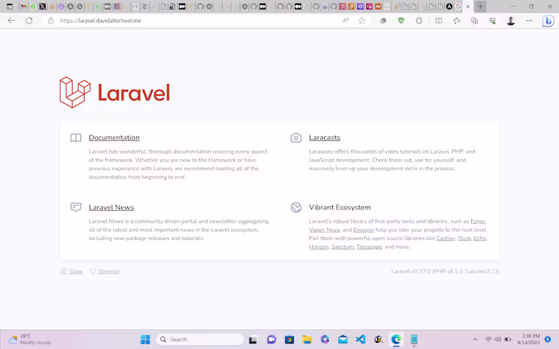Cover image for Creating a Highly Available, Two-tier Laravel Web Application U…