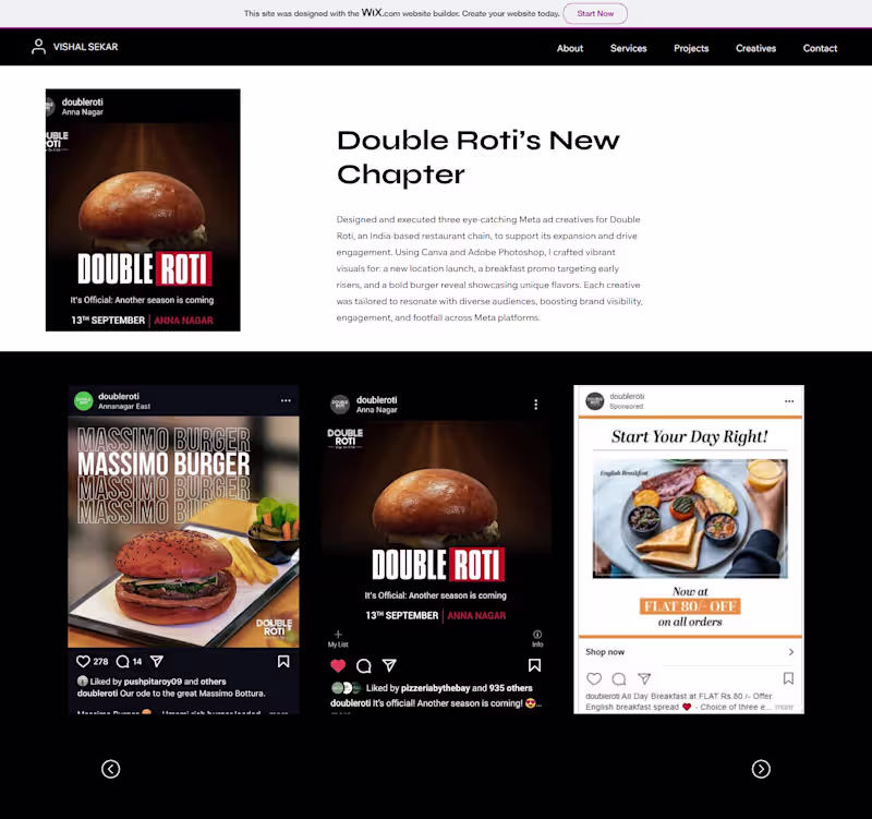 Cover image for  Double Roti’s New Chapter