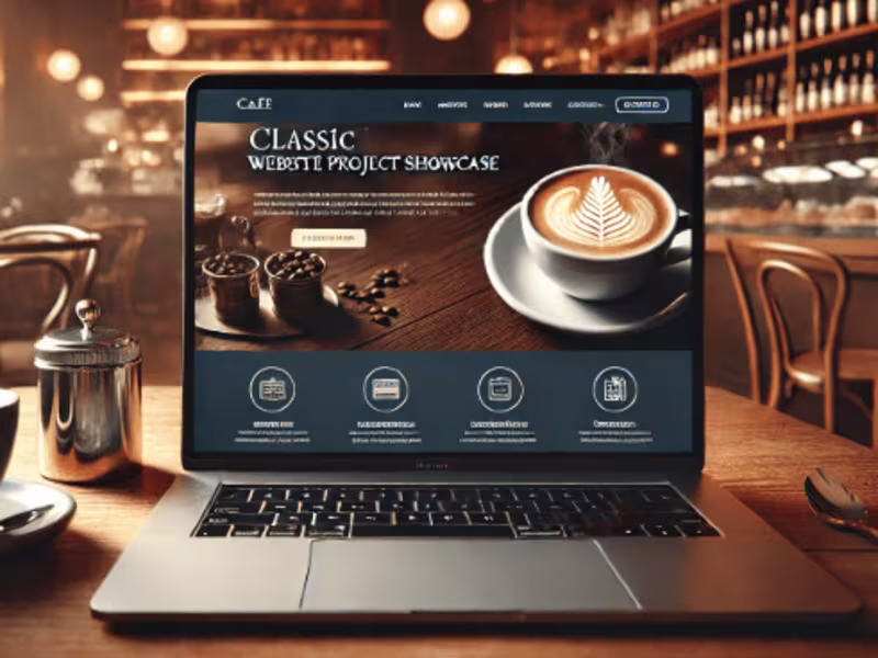 Cover image for Coffee with cookie cafe 