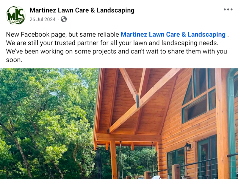 Cover image for Martinez Lawn care & Landscaping 