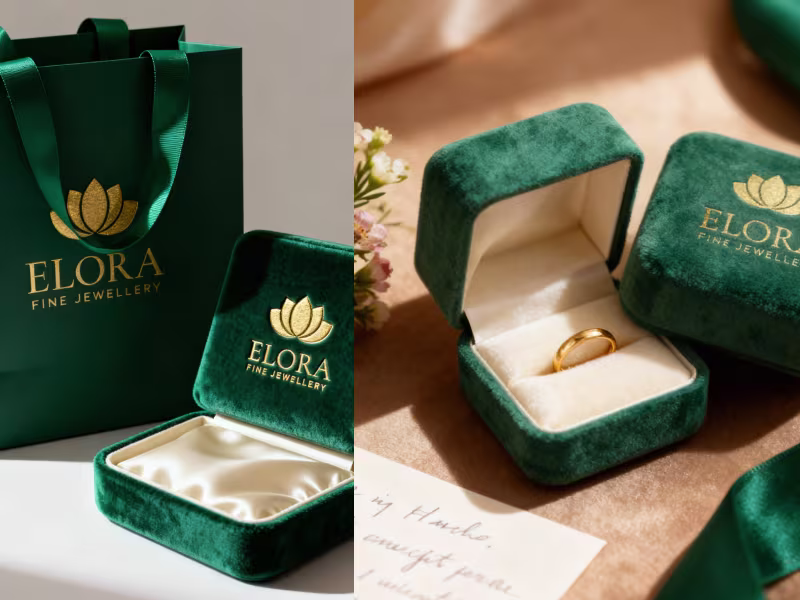 Cover image for Logo design for Elora, a fine jewellery brand featuring time...