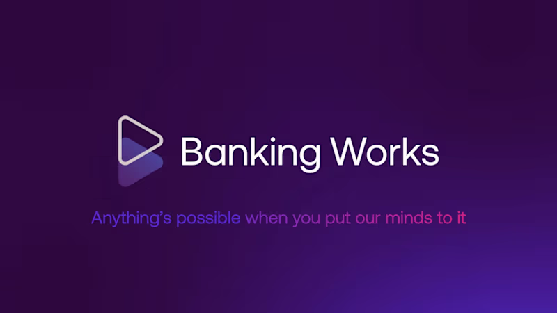 Cover image for Banking Works - Now You Can - Promo