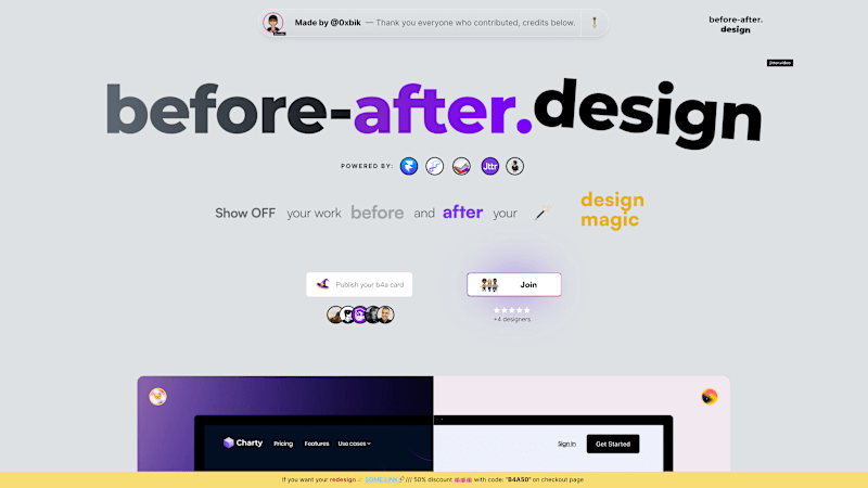 Cover image for before-after.design 