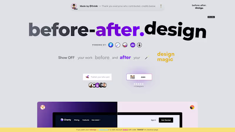 Cover image for before-after.design 
