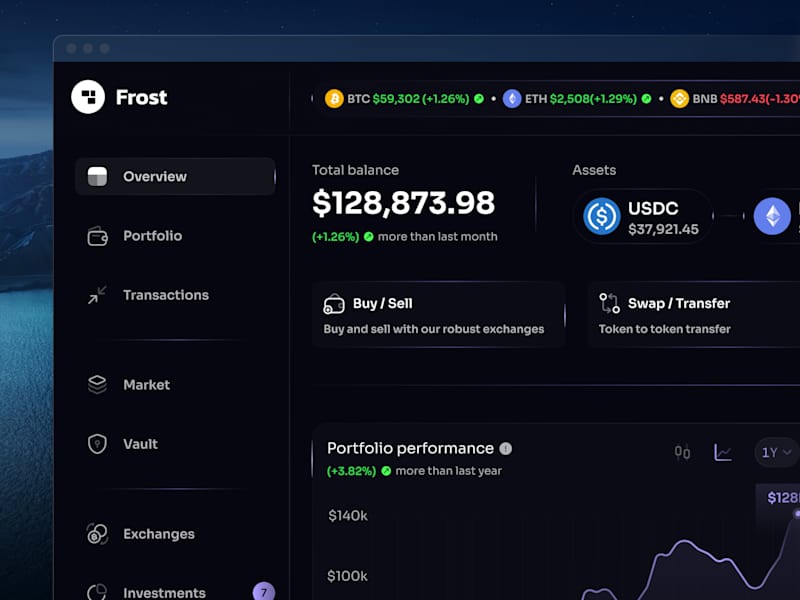 Cover image for Frost Multi-Wallet Platform Design