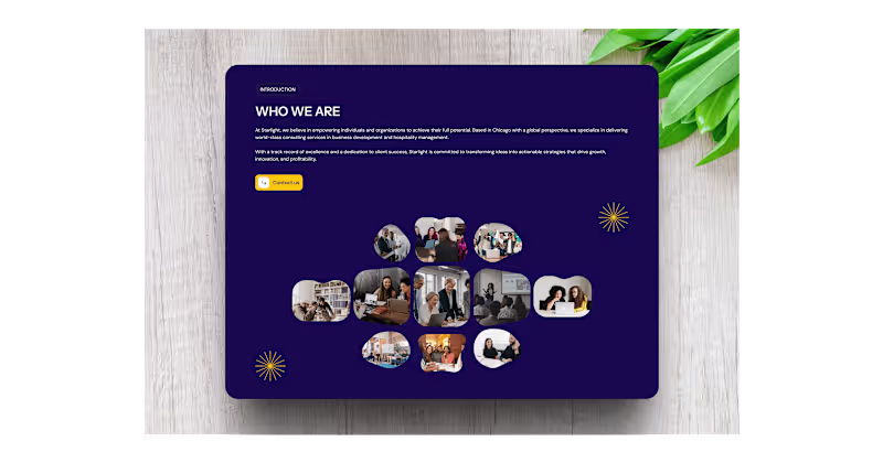 Cover image for Starlight Website