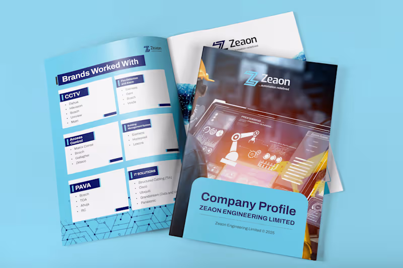 Cover image for Zeaon Engineering Company Profile