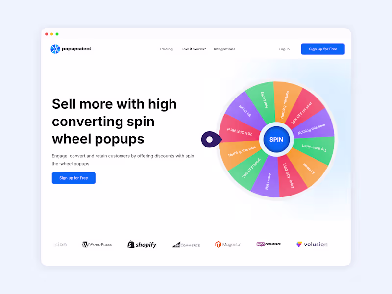 Cover image for Popupsdeal - Website Framer Development