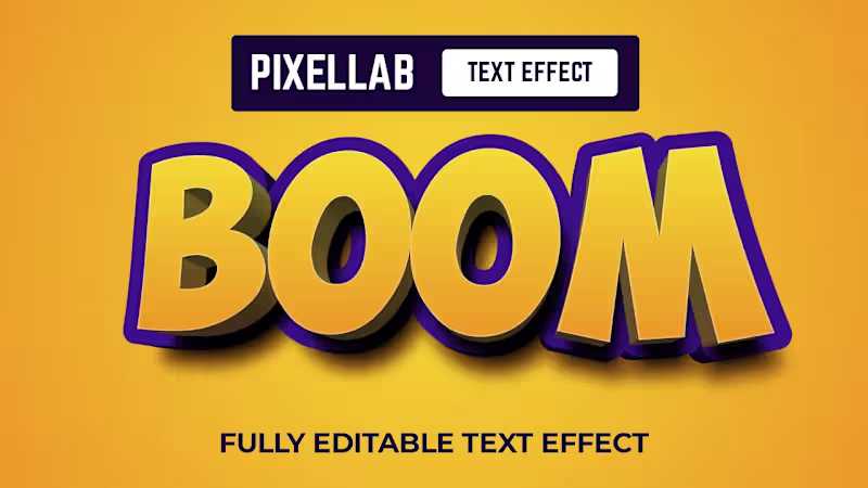 Cover image for 100% editable 3d text effect | Pixellab Tutorial - YouTube