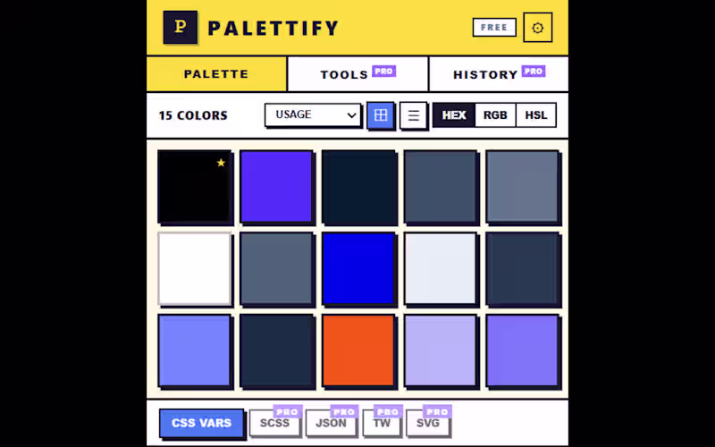 Cover image for Palettify — Website Color Extractor
Extract