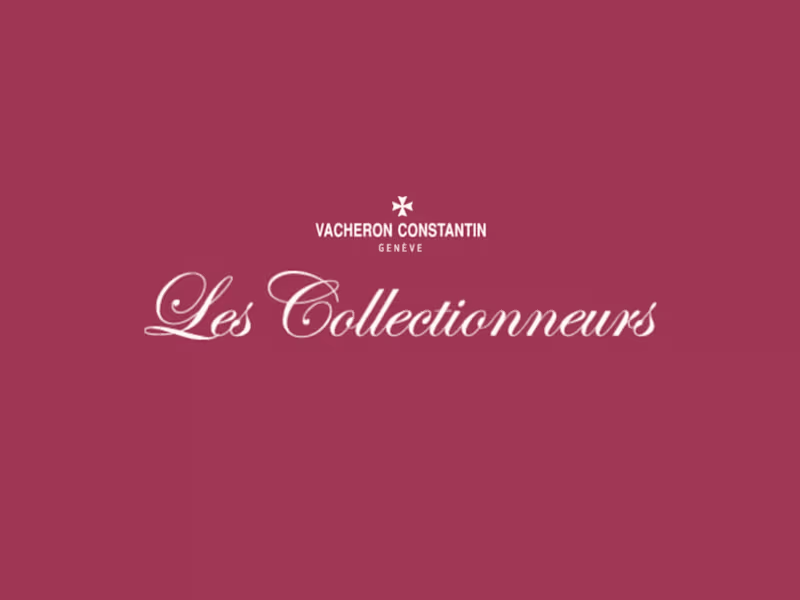 Cover image for Vacheron Constantin - Les Collectionneurs