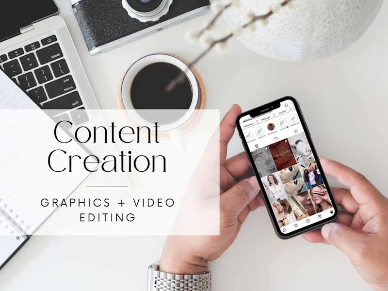 Cover image for Content Creation: Graphics + Video Editing