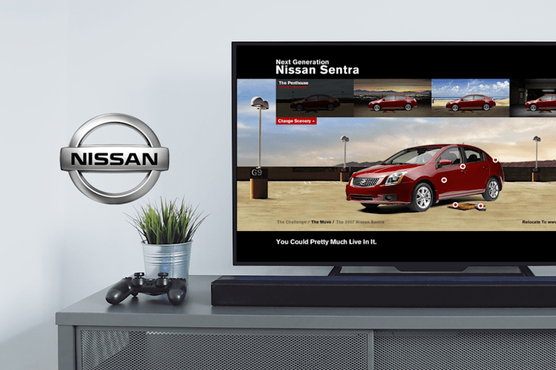 Cover image for Nissan Interactive Advertisement