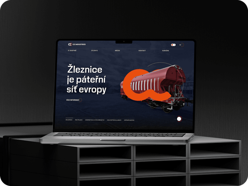 Cover image for UX/UI Design for an Industrial Holding Company