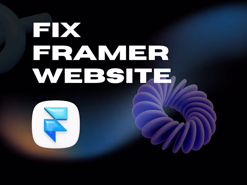 Cover image for Framer Expert