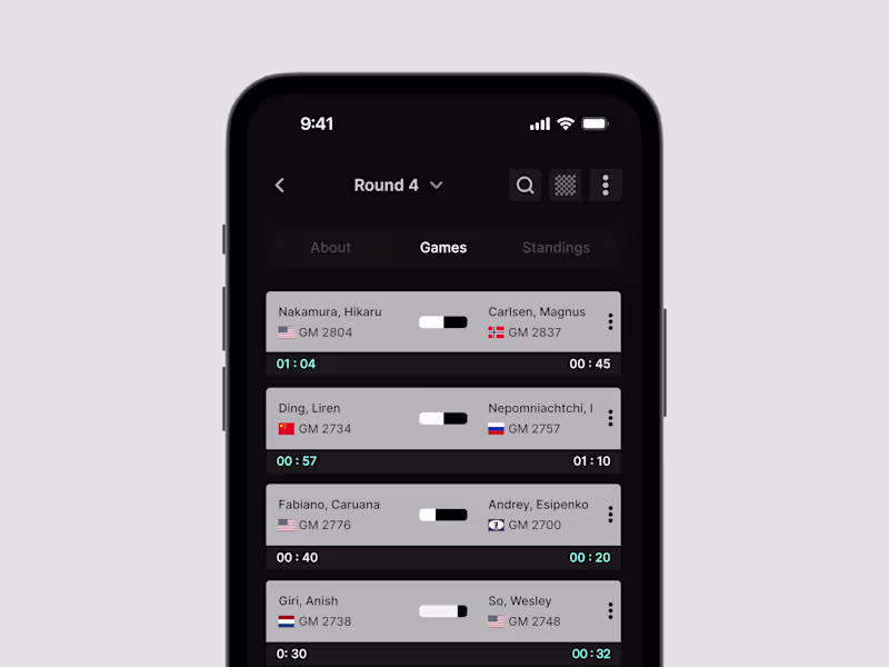 Cover image for Chessever | Mobile App Design