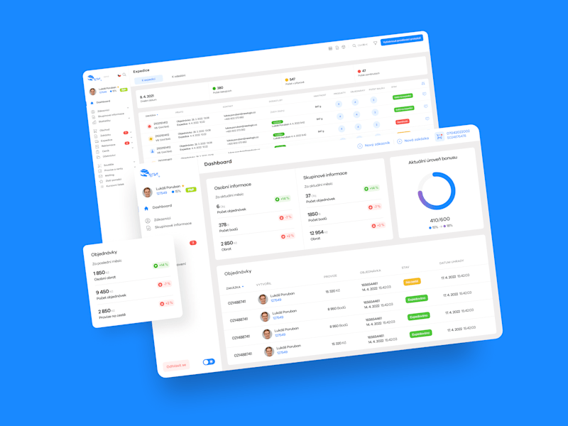 Cover image for Web application with integrated e-shop and MLM system