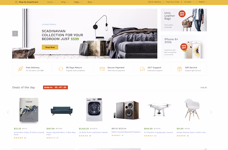 Cover image for Mulipurpose E-commerce store