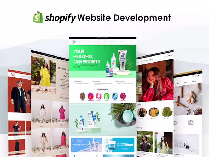 Cover image for Shopify Website Designer/Developer